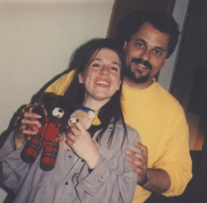 Just being in love together.